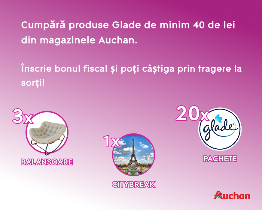 Campanie Glade Auchan